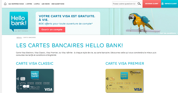 carte hello bank