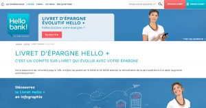 Livret épargne Hello bank