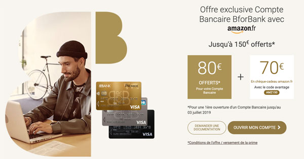 Soldes  : la banque en ligne BforBank donne 150€ de bonus –  UltimatePS3